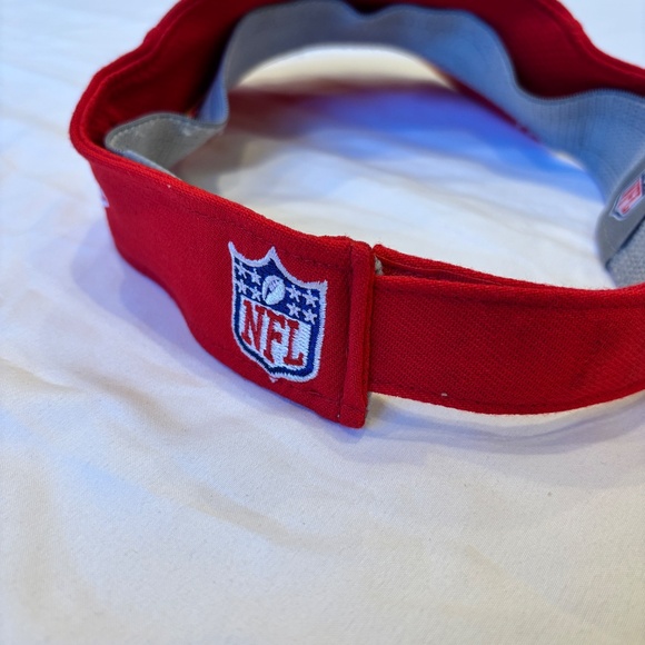 Kansas‎ City Chiefs NFL Adjustable Red & Yellow Visor Hat – New Era - Picture 4 of 7